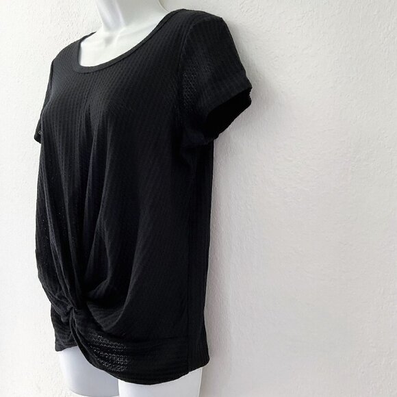 NEW TWIST FRONT TOP BLACK - Picture 5 of 9